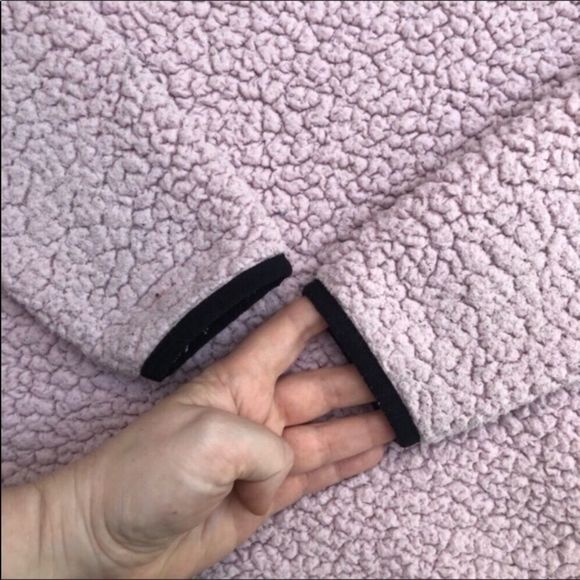 VS PINK Sherpa Style 1/4 Zip Pullover - Picture 3 of 11